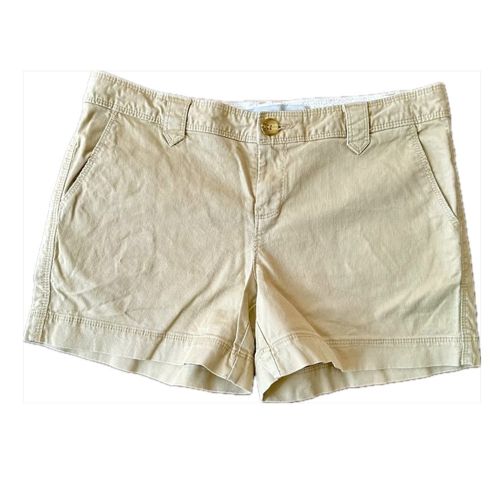 OLD NAVY Beige Low Rise Casual Trouser Shorts Size 6